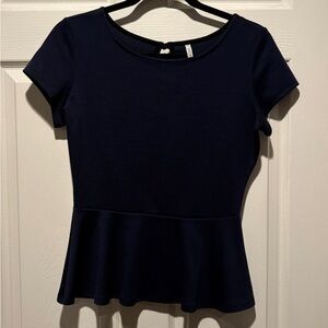 MY STORY BLUE TOP